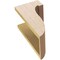 Ekena Millwork 7"W x 7"D x 14"H Wide Del Monte Rough Cedar Woodgrain TimberThane Corbel, Primed Tan CORUR07X07X14DELRCPR - alternate 3